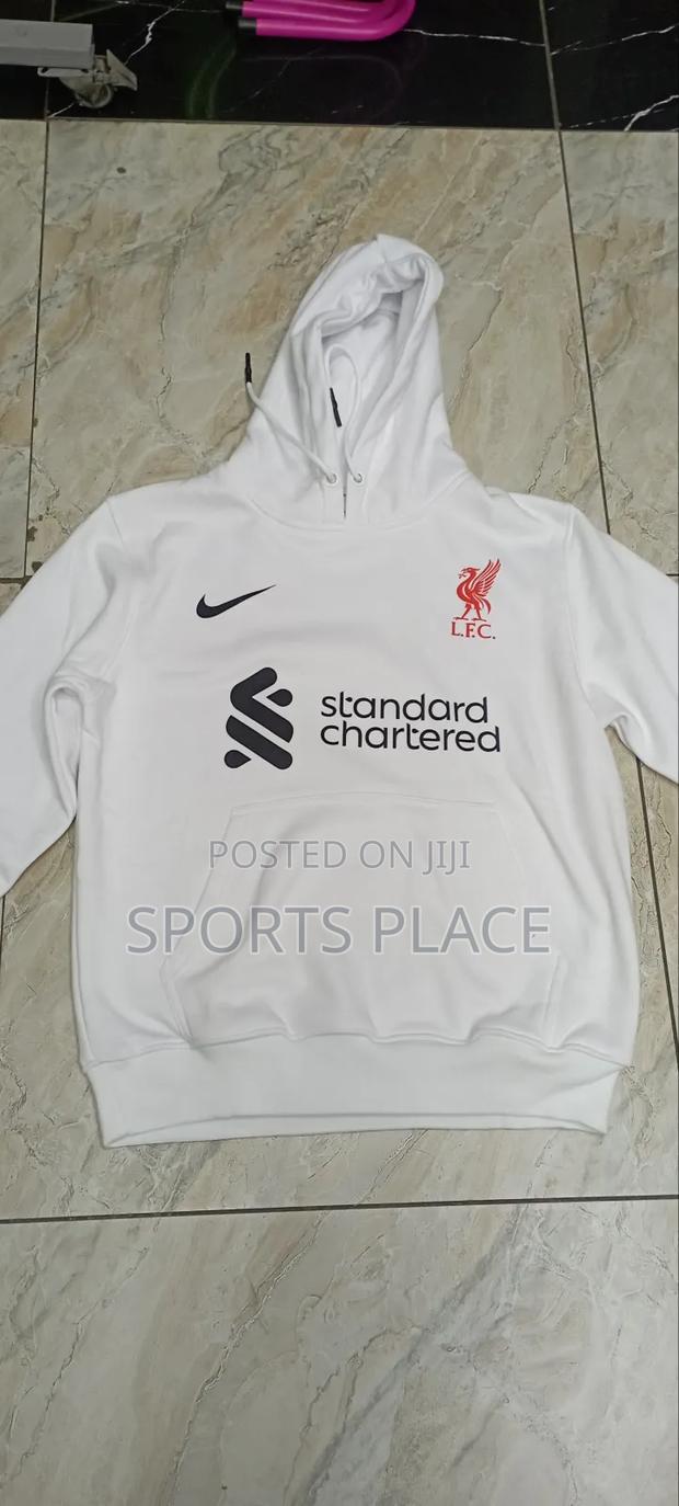 Liverpool White Hoodie - thumbnail 3