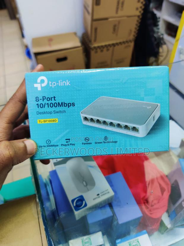 Unmanaged 8-Port 10/100mbps Fast Ethernet Switch - main view