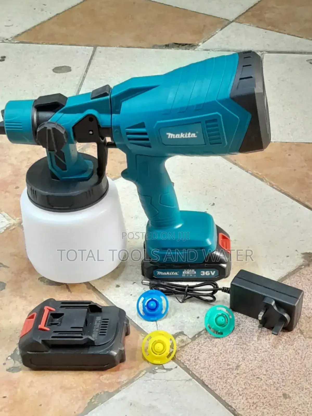 Makita Cordless Spray Gun 88v Rechargeable 2 Battery