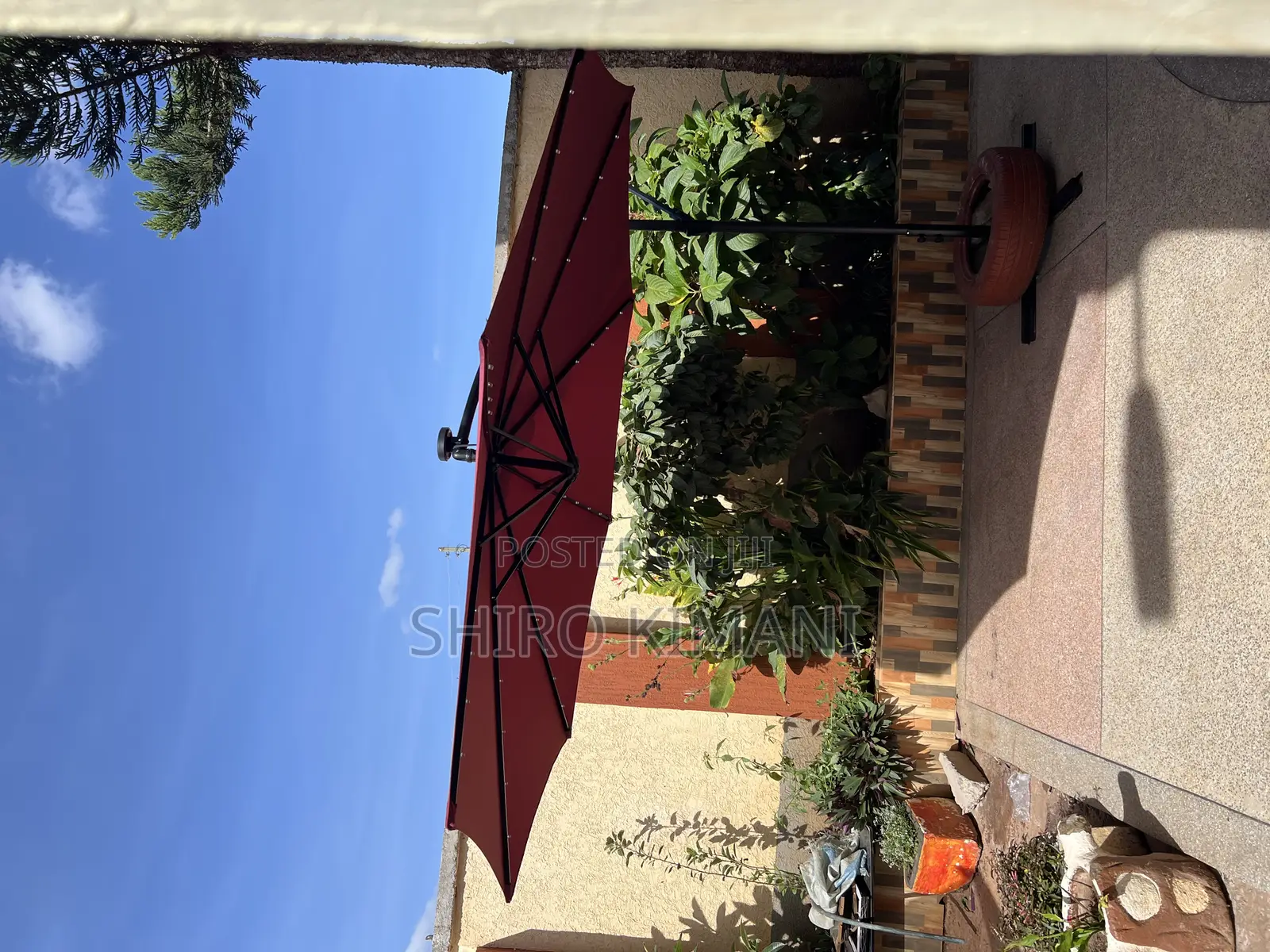 Garden Patio Umbrella Parasol