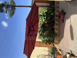 Umbrella Cantilever Parasol With Solar Lights