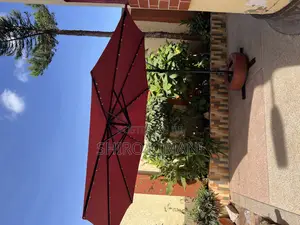Umbrella Cantilever Parasol With Solar Lights