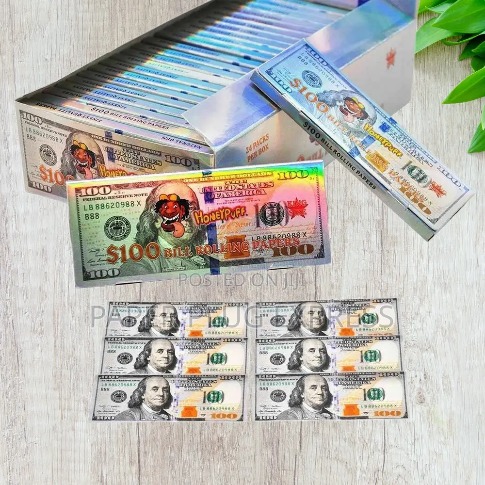 $100 Dollar Bill Rolling Paper King Size