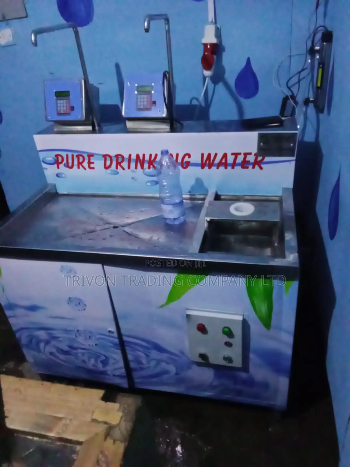 Water Vending Machine (2 Tap Filling Station)