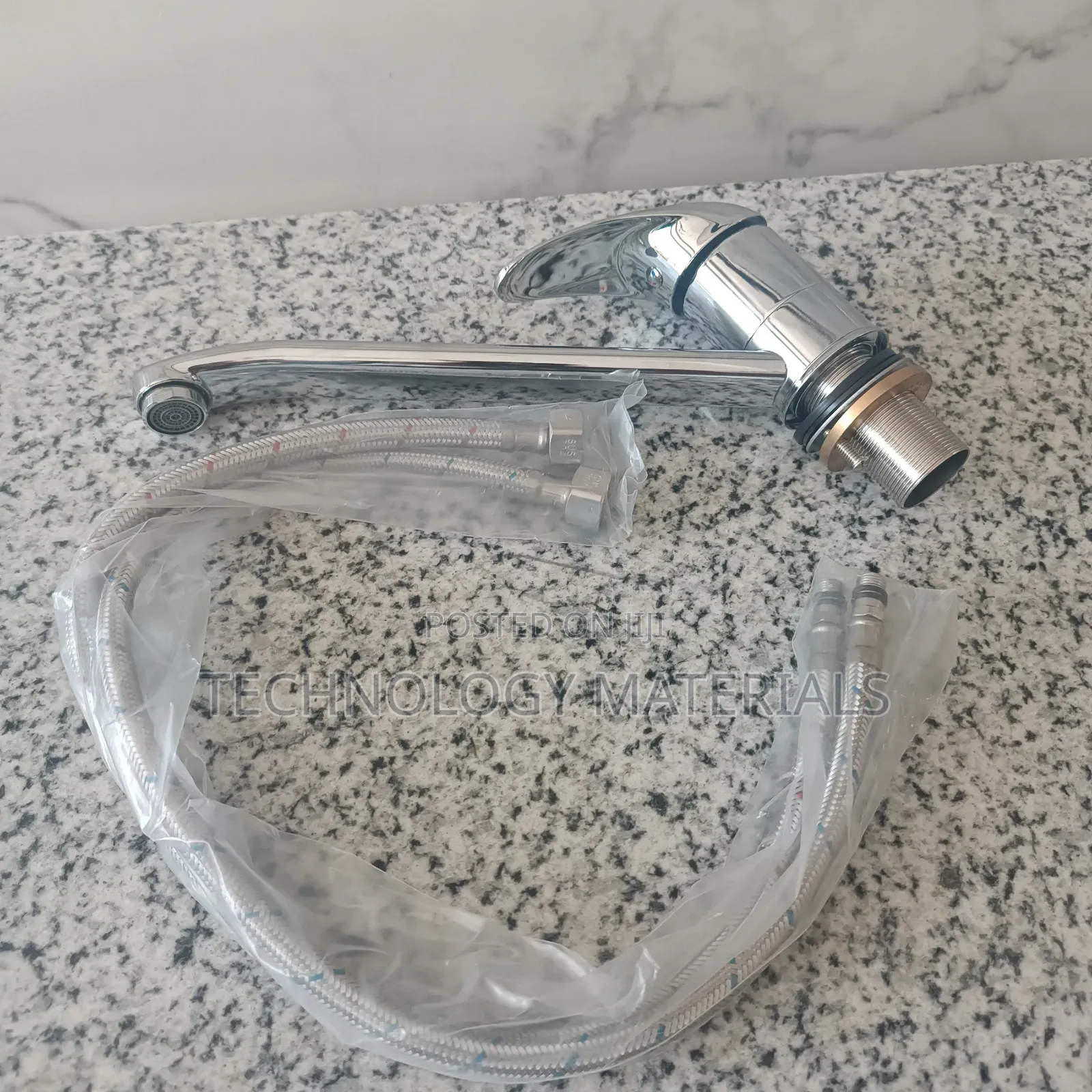 Chrome Pillar Type Sink Mixer