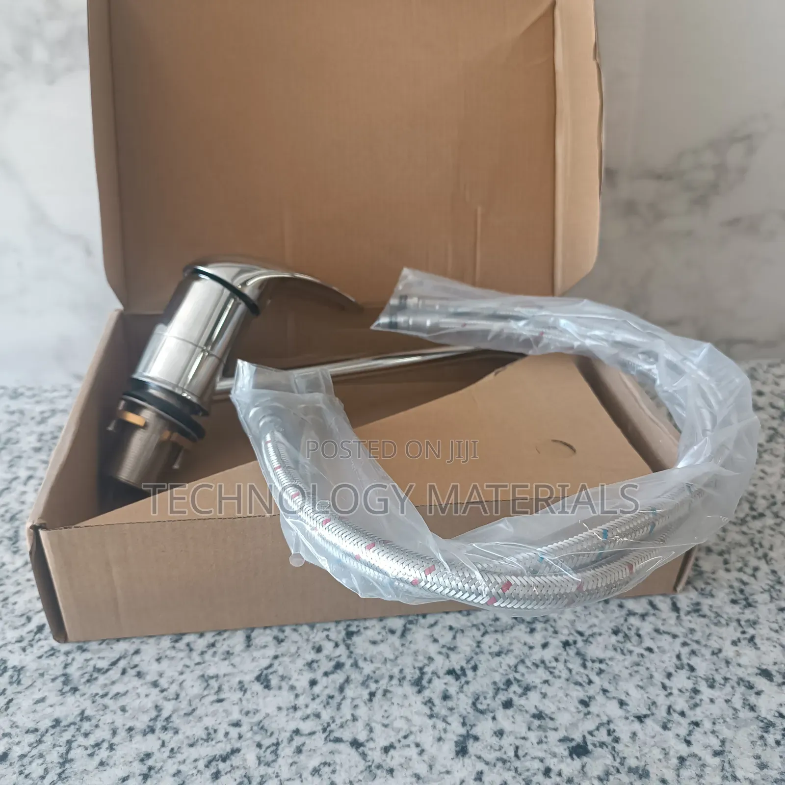 Chrome Pillar Type Sink Mixer