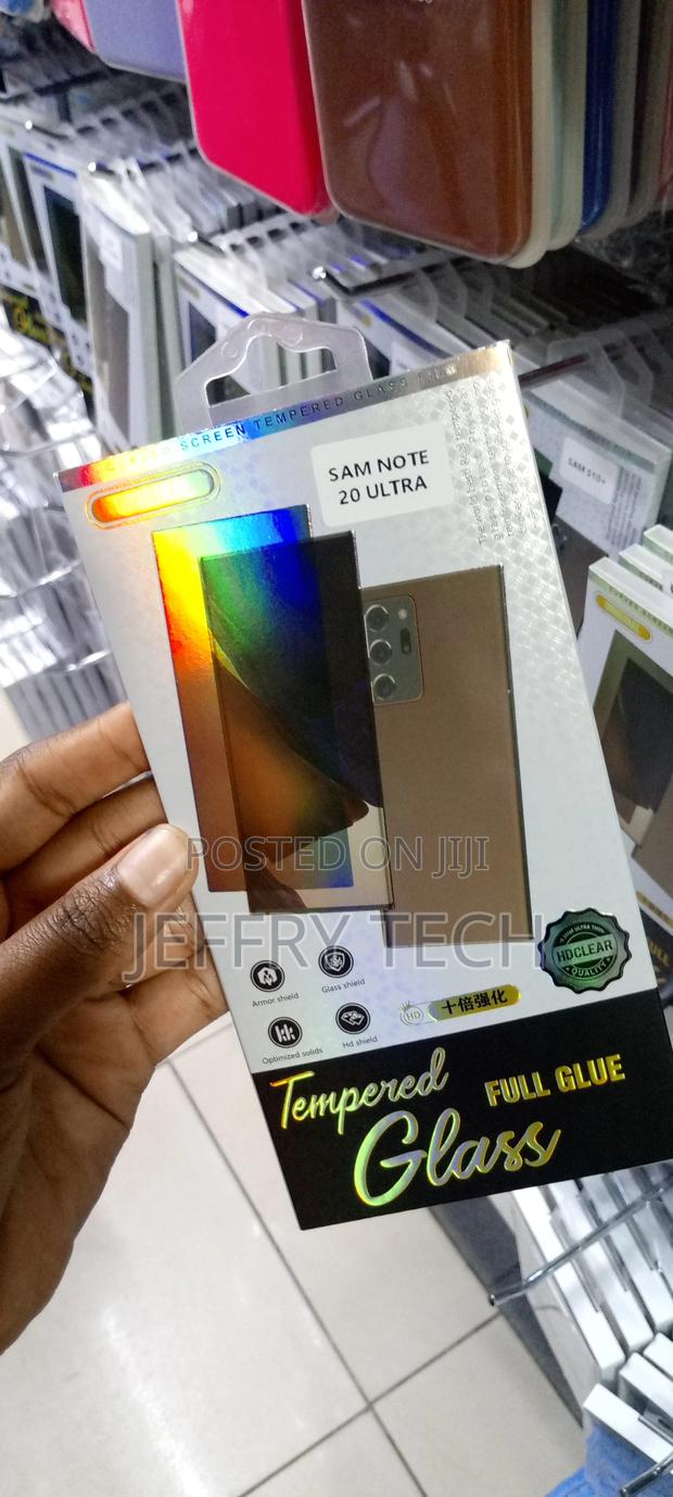 Privacy Screen Protector for Galaxy Note 20 Ultra, Glass - thumbnail 2