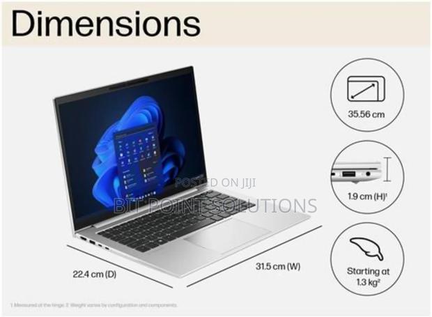 New Laptop HP EliteBook 840 10 16GB Intel Core i7 SSD 512GB - thumbnail 3