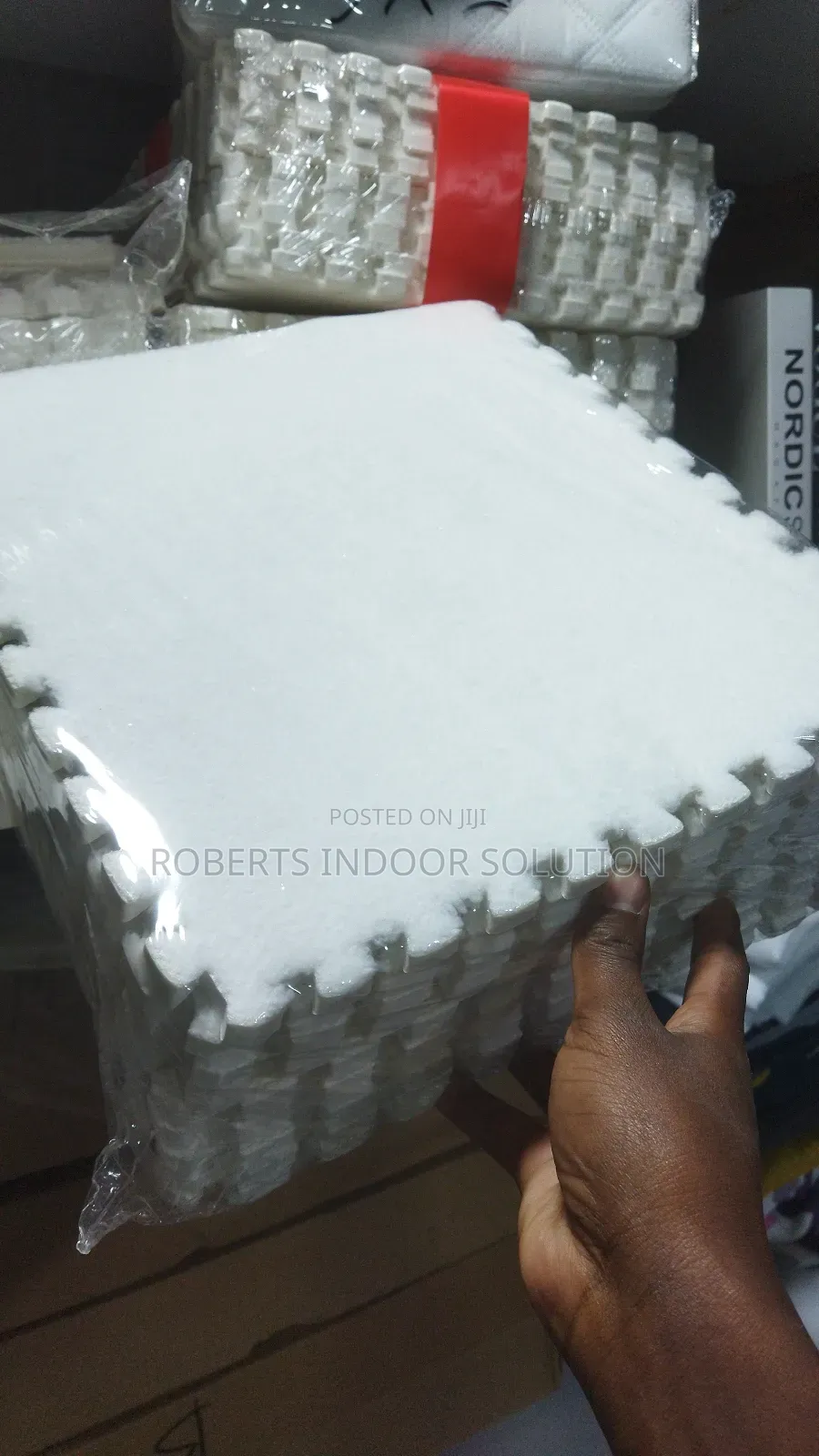 White Interlocking Mats