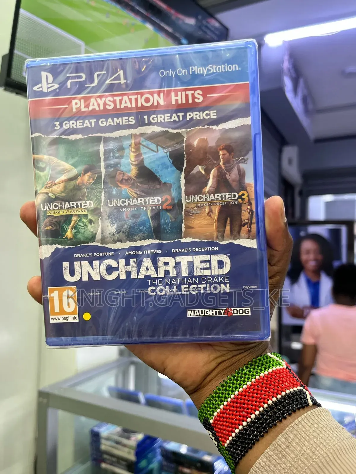 The Nathan Drake Collection:Uncharted Disc Ps4