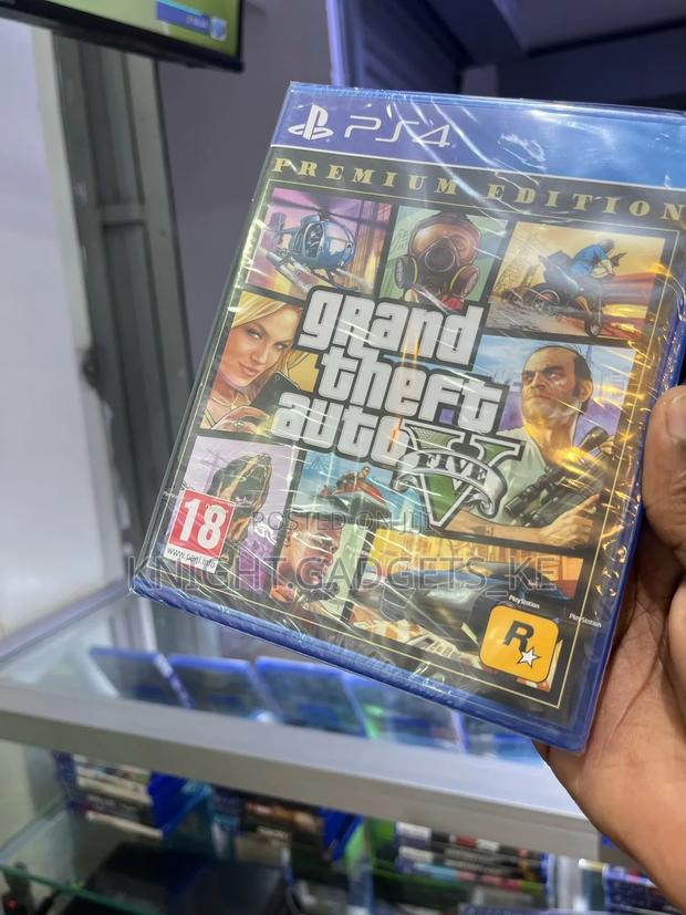 G.T.A Five Disc Ps4 - main view