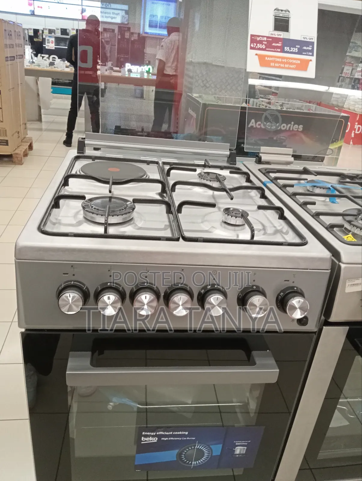 Beko Fss531110gs 50 X 60, 3+1, Cooker