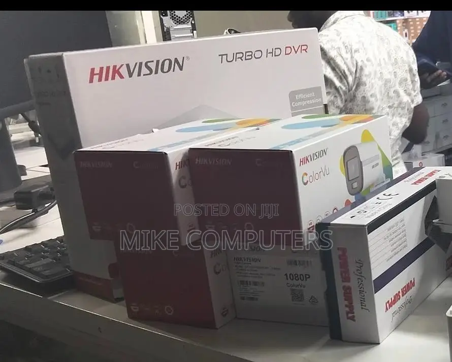 / Hikvision Four 4 CCTV Cameras Full Colour