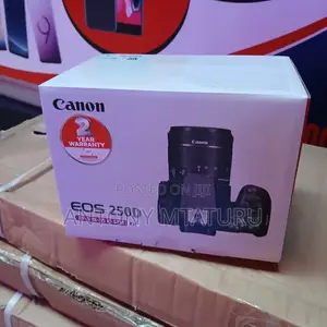 Canon Eos 250d DSLR Camera With 18-55mm Lens