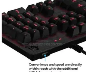 Logitech G G413 Mechanical Red Backlit Gaming Usb Keyboard -