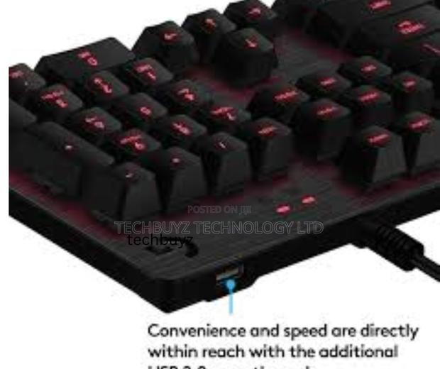 Logitech G G413 Mechanical Red Backlit Gaming Usb Keyboard - - thumbnail 2