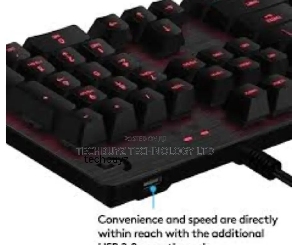 Logitech G G413 Mechanical Red Backlit Gaming Usb Keyboard -