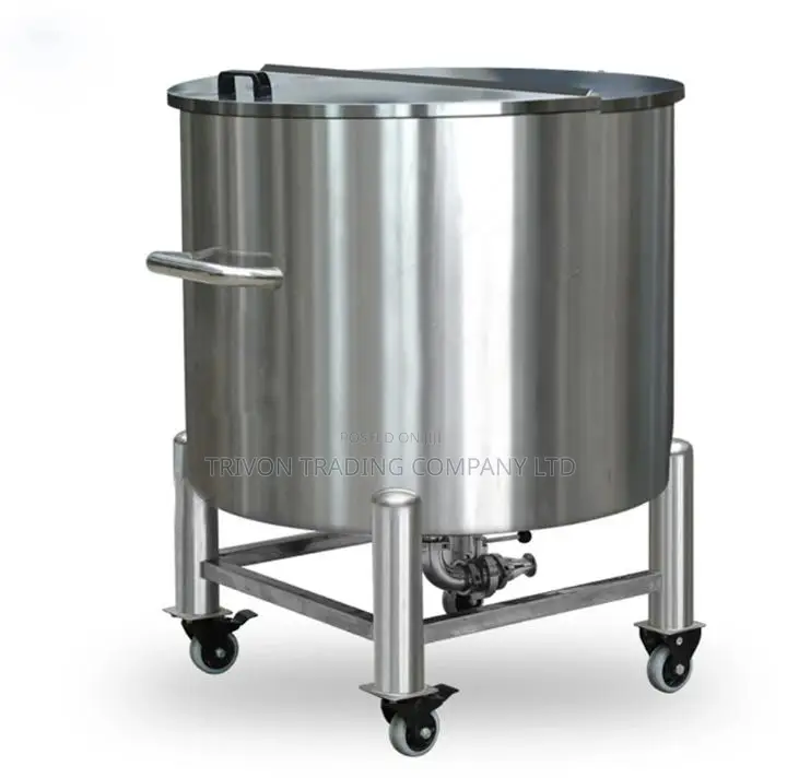 Stainless Steel Movable Storage Tank 50l