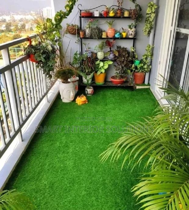 15mm Artificial Lush Grass Carpet - main view