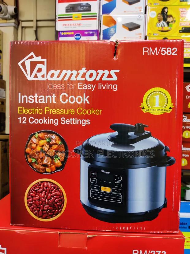 *Ramtons Electric Pressure Cooker 6litres - main view