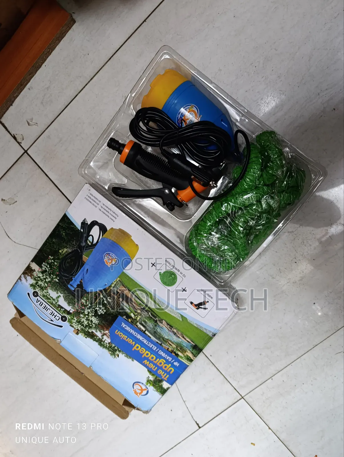 Portable Car Washing Machine Domestic/Home Use