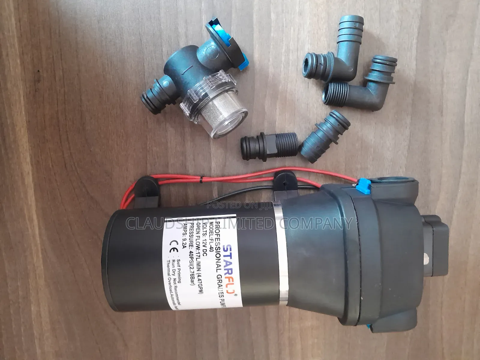 17lpm 12v 40psi Water Pump