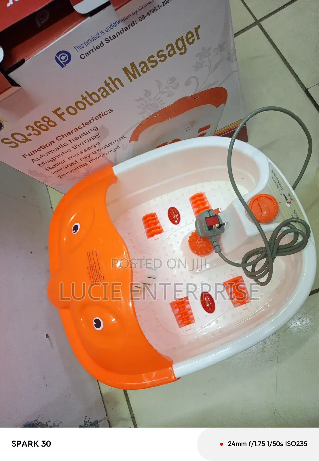 Professional Foot Spa Footbath Massager