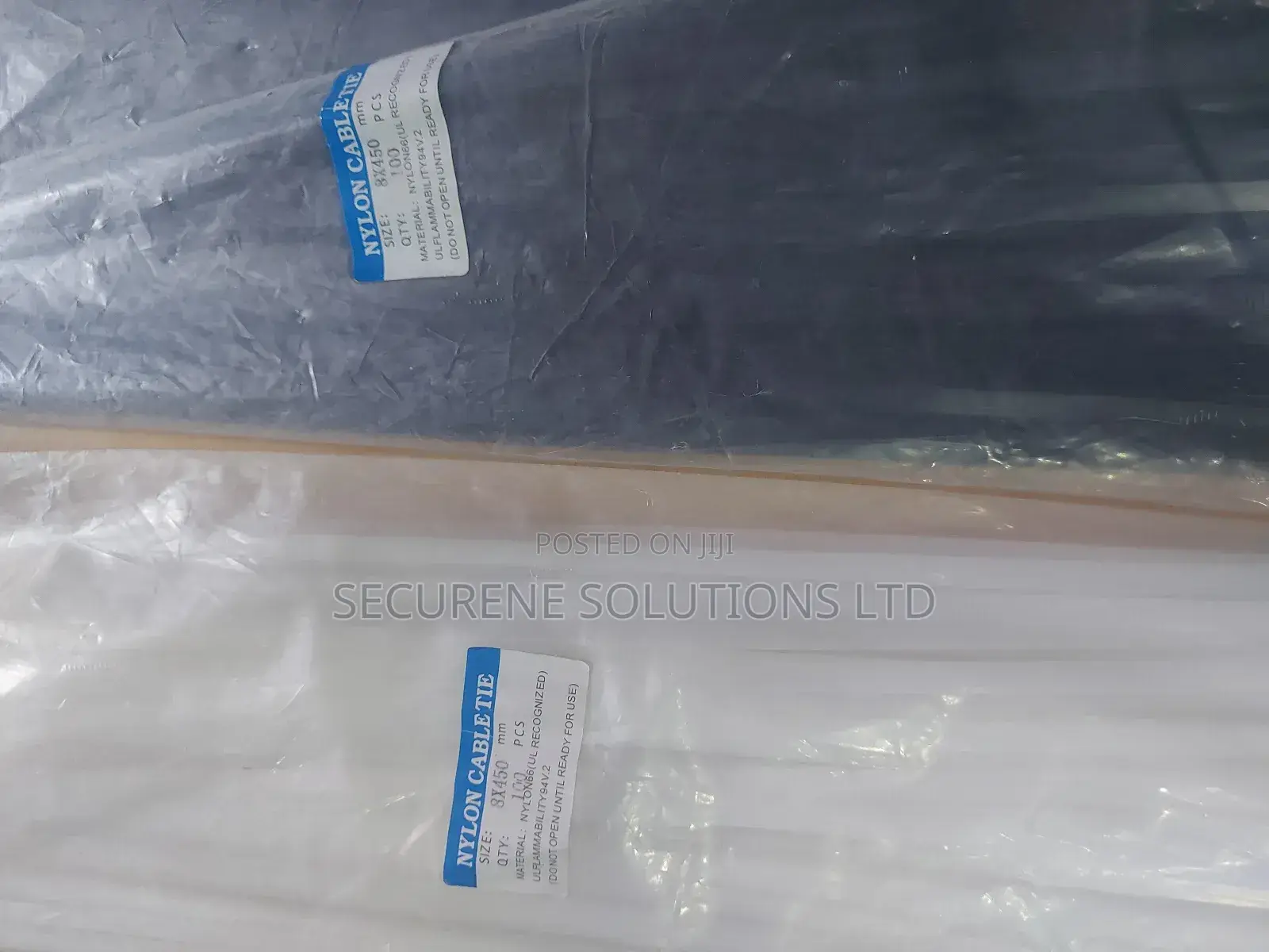 Nylon Cable Tie", 450mm in Length.
