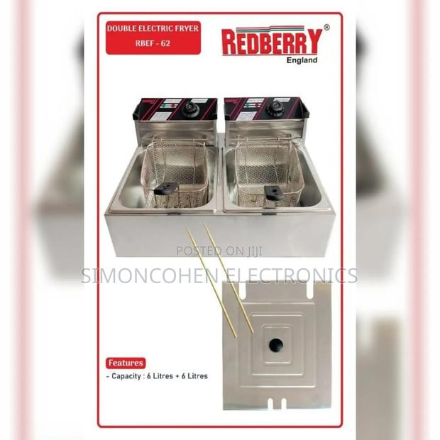Redberry 6+6 Double Deep Fryer N - main view