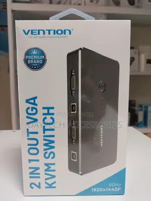 Vention 2 in 1 Out Vga KVM Switch