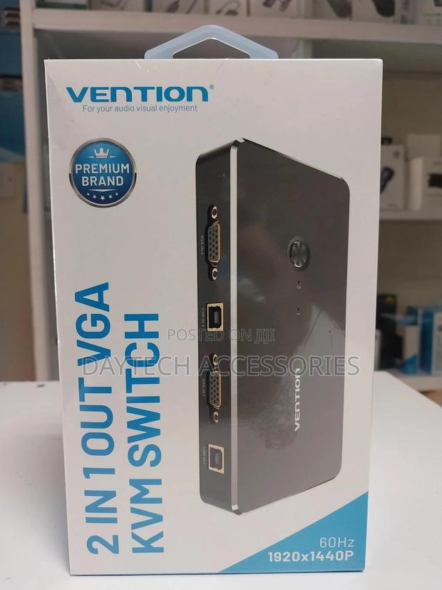 Vention 2 in 1 Out Vga KVM Switch - thumbnail 2