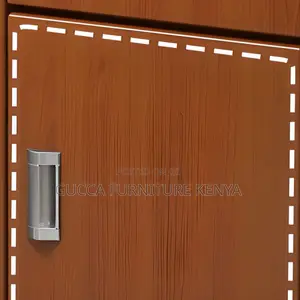 Office Tables:120cm Modern Secure Office Desk Natural Wood