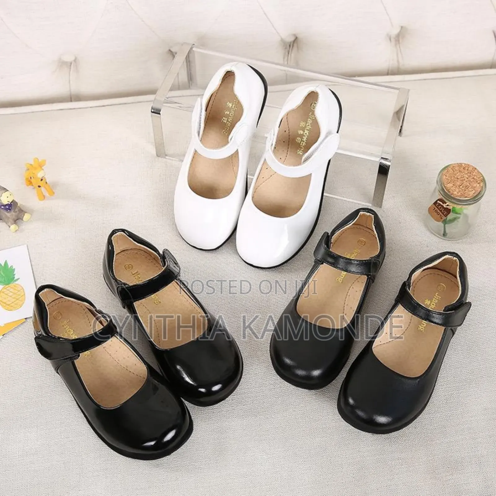 White and Black Kids Do Shoes