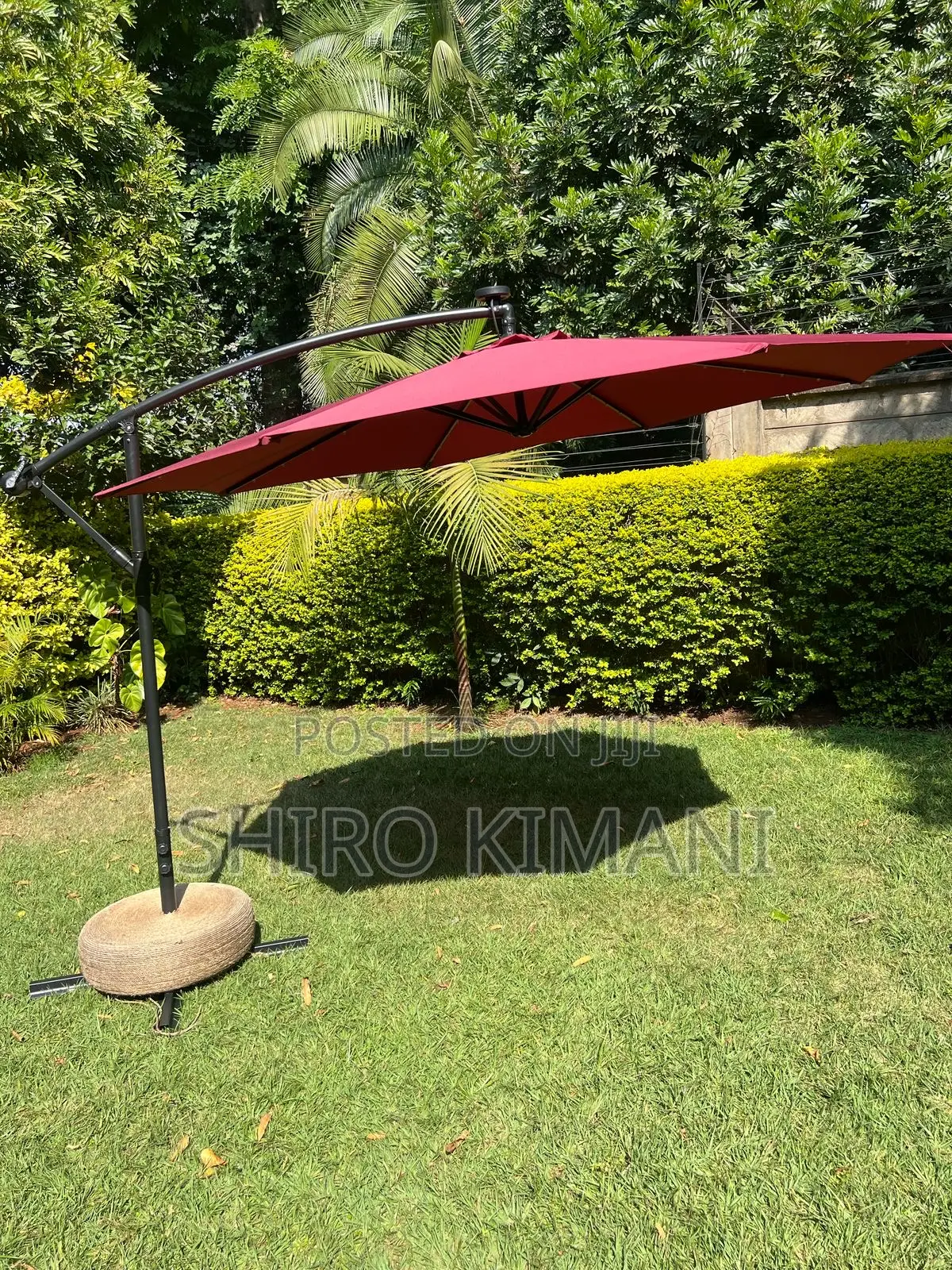 Best Waterproof Umbrella Shade With Solar Lights