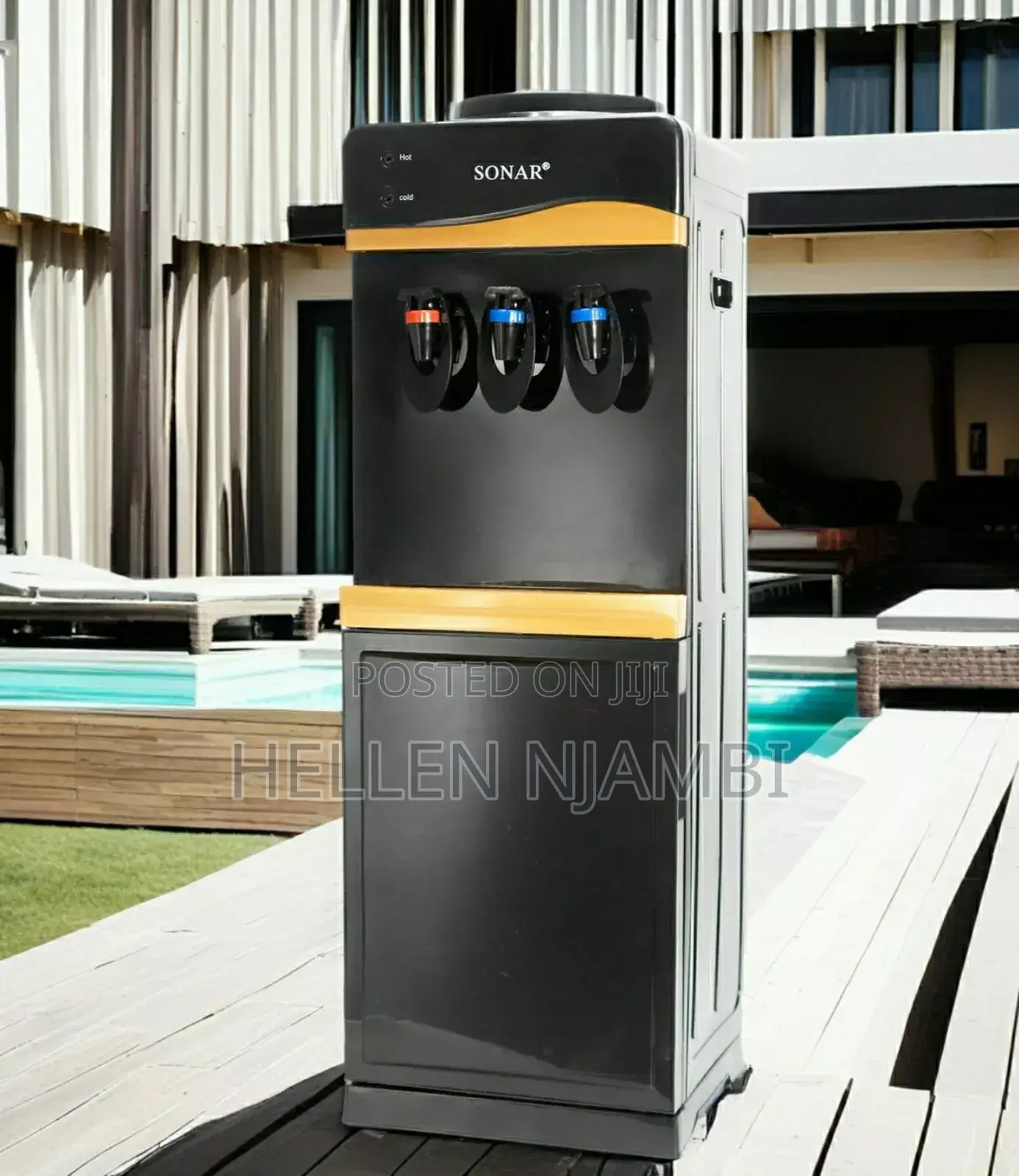 3 Taps Hot, Normal and Cold Water Dispenser