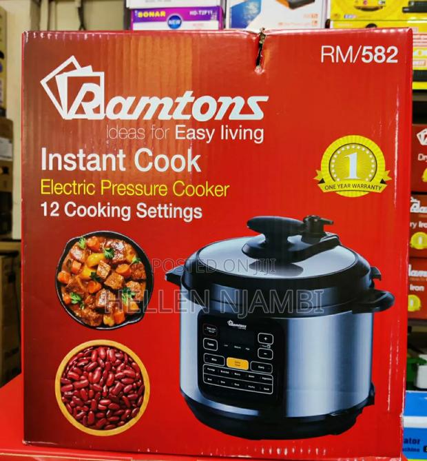 Ramtons Rm582 Electric Pressure Cooker