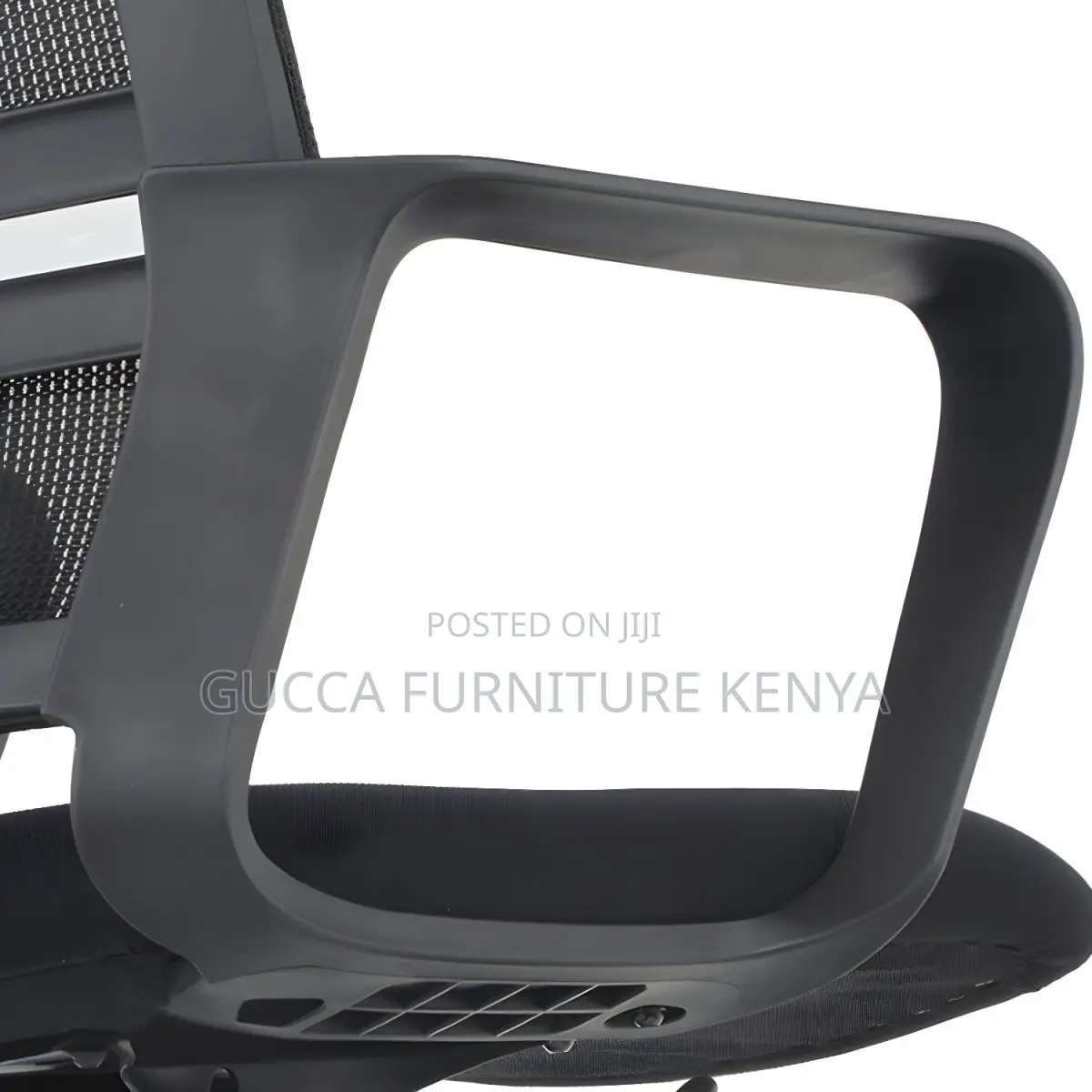 Office Chairs:Fixed Arm Office Nylon Height-Adjustable Chair