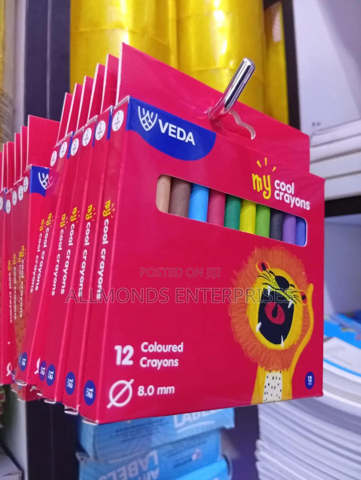Veda Crayons- 12 PCS in a Packet