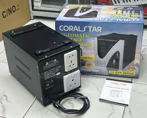 Coralstar Dvr5000 5kva Power Stablizer With Stepdown 220/110