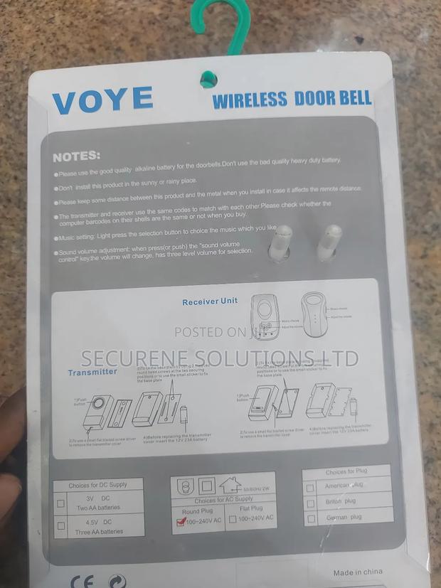 Voye V009a Wireless Intelligent Doorbell - thumbnail 2