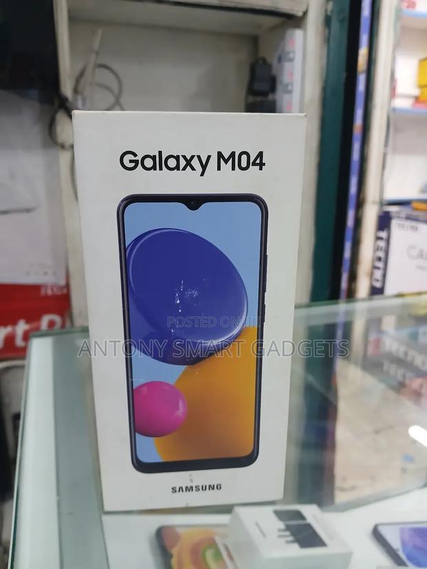 New Samsung Galaxy M04 64 GB Blue - thumbnail 3