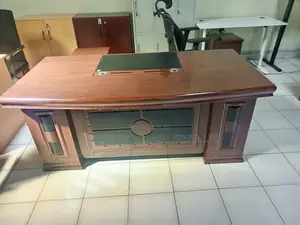 Office Desk : 1.6m Office Executive Desk With Drawers