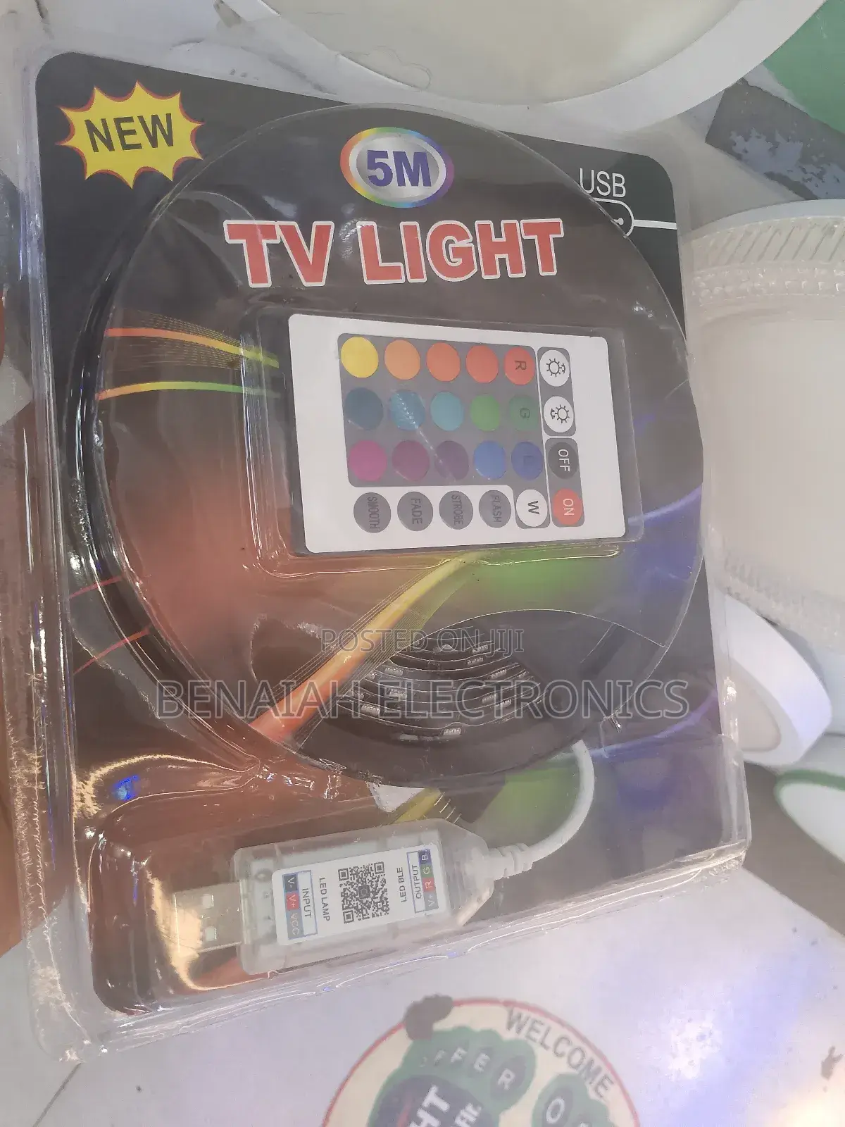 Elegant Tv Light With Music Sync.Bright and Durable