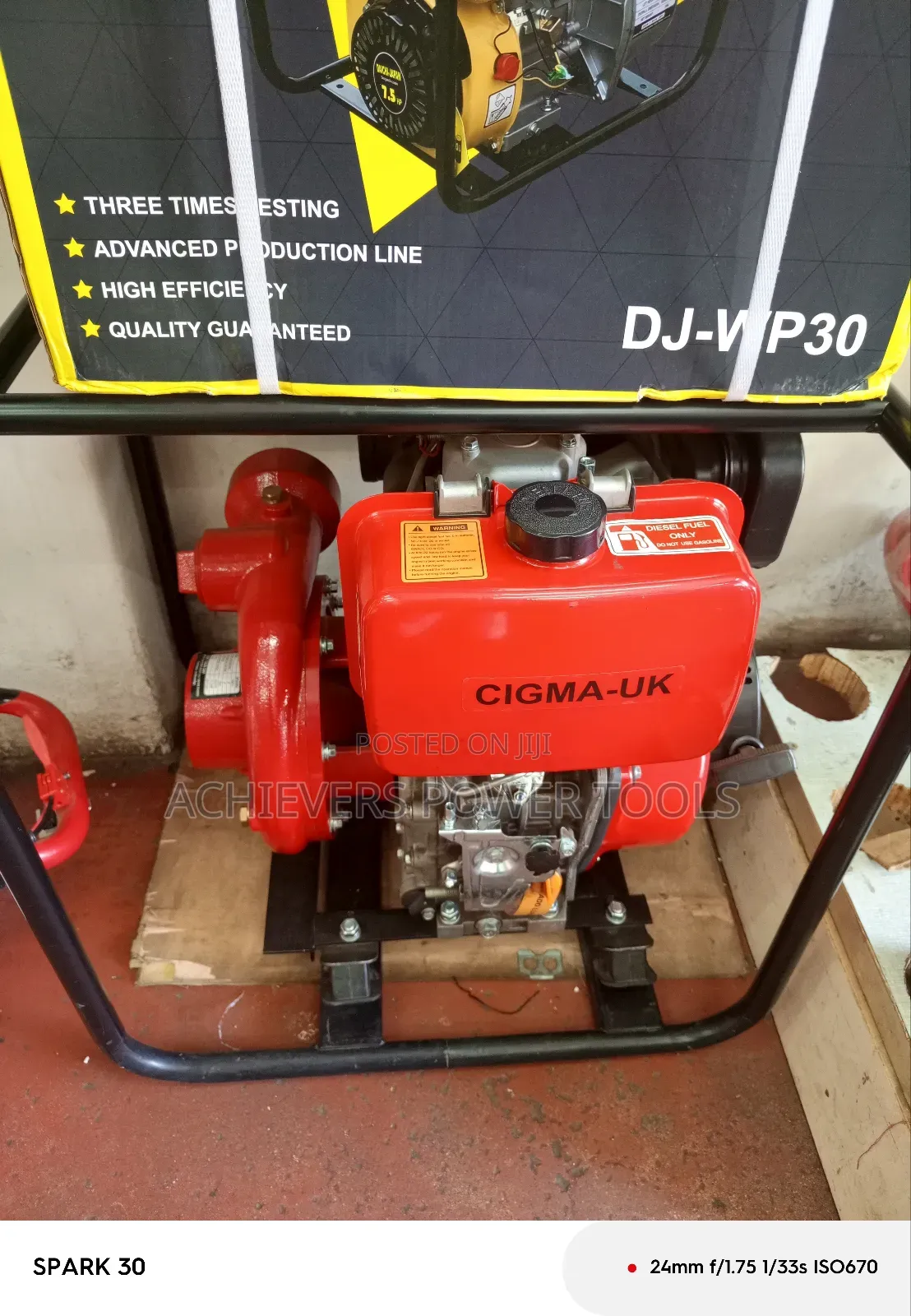Cigma Uk Diesel Water Pump