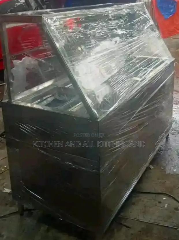 Top End Stainless Steel Ford Warmer Display - main view