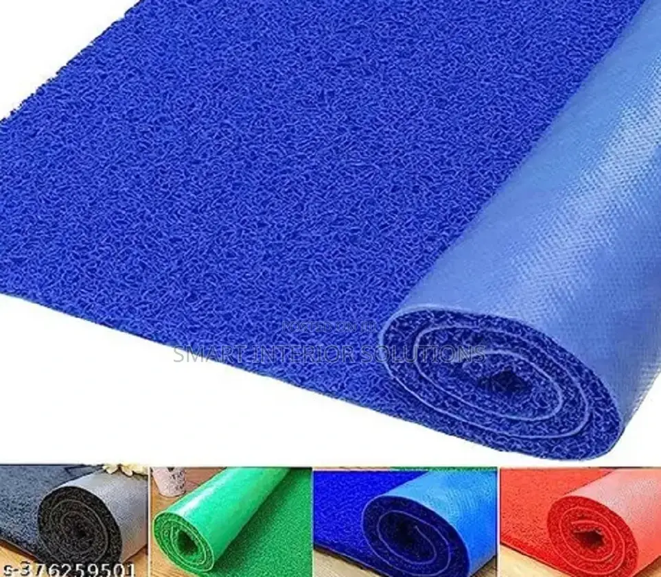 Easy-to-Clean PVC Spaghetti Carpet