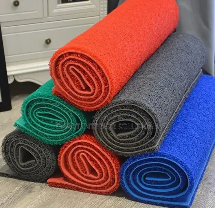 Rubber PVC Spaghetti Carpet
