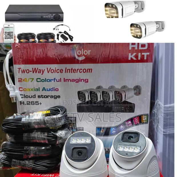 2 Outdoor Camera Full Installation Kit-2cameras