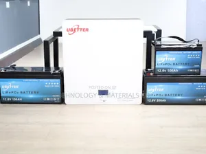 Wall-Mount Solar Rechargeable Lithium Battery