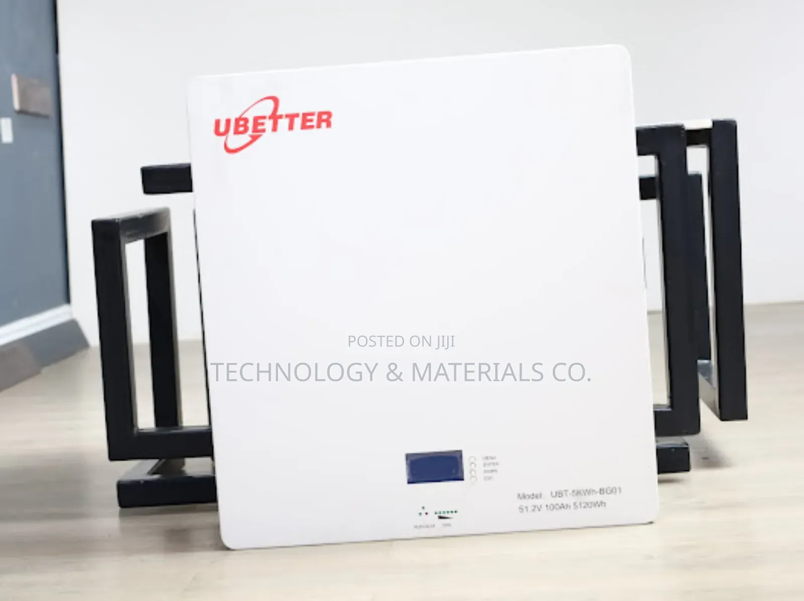 Wall-Mount Solar Rechargeable Lithium Battery